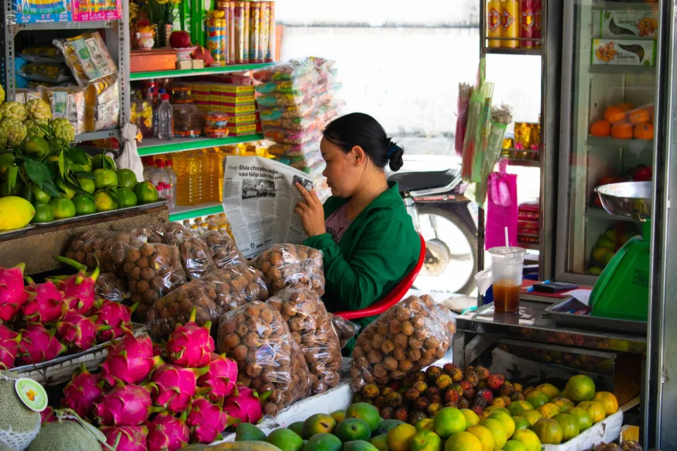 Quầy rau củ quả